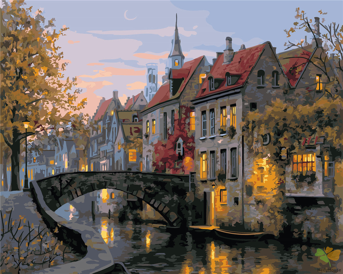 City Paint By Numbers Kits UK GX21170