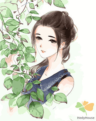 Portrait Paint By Numbers Kits UK GX21207