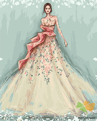 Portrait Paint By Numbers Kits UK GX21271