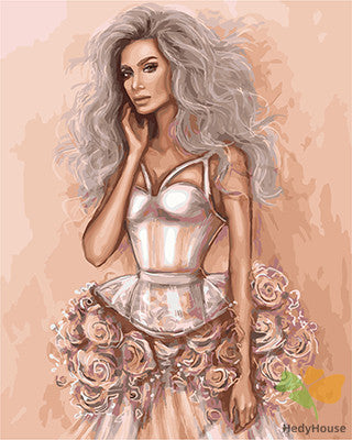 Portrait Paint By Numbers Kits UK GX21272