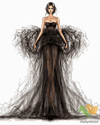 Portrait Paint By Numbers Kits UK GX21273