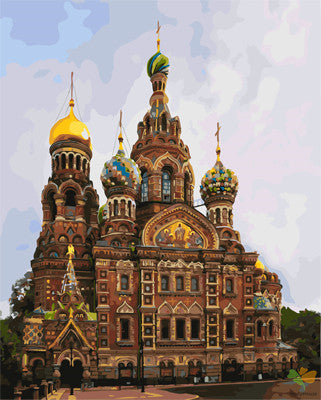 City Paint By Numbers Kits UK GX21388