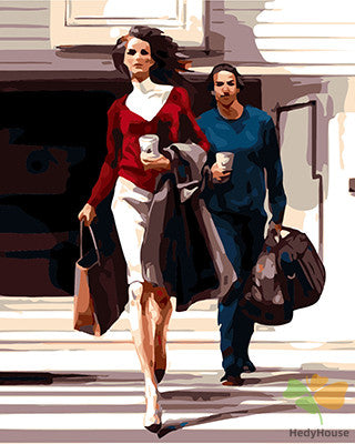 Portrait Paint By Numbers Kits UK GX21414