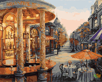 City Paint By Numbers Kits UK GX21548