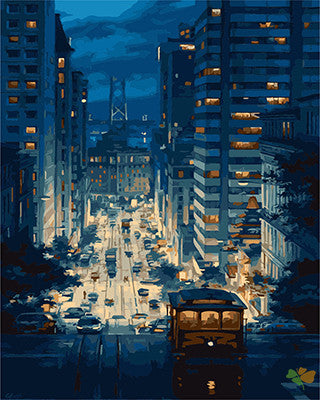 City Paint By Numbers Kits UK GX21560