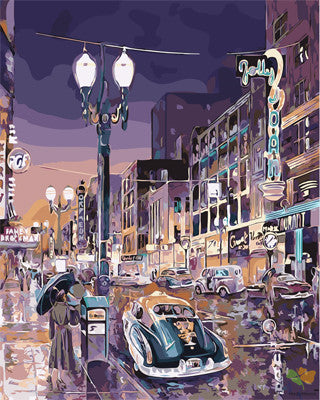 City Paint By Numbers Kits UK GX21572