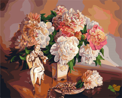 Flower Paint By Numbers Kits UK GX21586