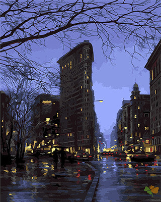 City Paint By Numbers Kits UK GX21623