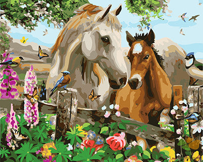 Animal Paint By Numbers Kits UK GX21723