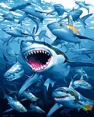 Animal Paint By Numbers Kits UK GX21727