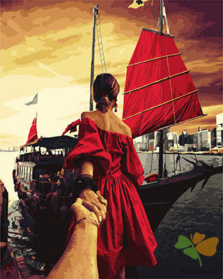 Portrait Paint By Numbers Kits UK GX21777