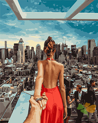 Portrait Paint By Numbers Kits UK GX21784