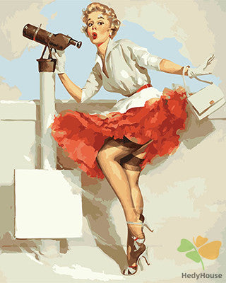 Portrait Paint By Numbers Kits UK GX21826