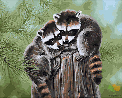 Animal Paint By Numbers Kits UK GX21855