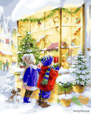 Portrait Paint By Numbers Kits UK GX21911