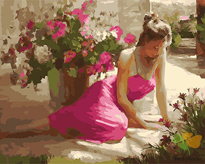 Portrait Paint By Numbers Kits UK GX21981