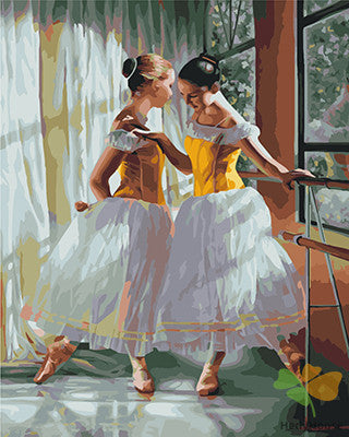 Portrait Paint By Numbers Kits UK GX21993