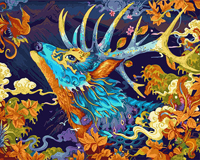 Animal Paint By Numbers Kits UK GX22003