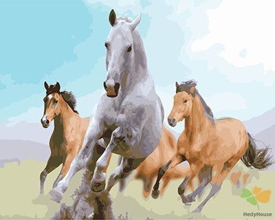 Animal Paint By Numbers Kits UK GX22007