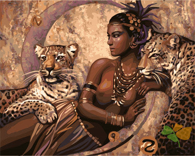 Portrait Paint By Numbers Kits UK GX22062