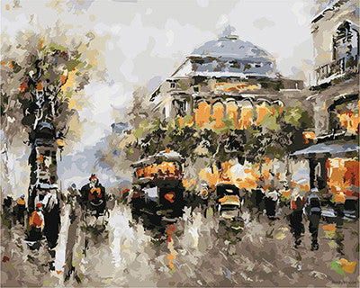 City Paint By Numbers Kits UK GX22087