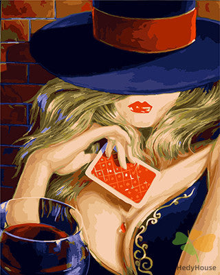 Portrait Paint By Numbers Kits UK GX22238