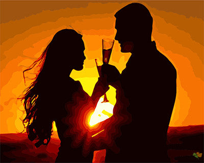 Love Paint By Numbers Kits UK GX22461