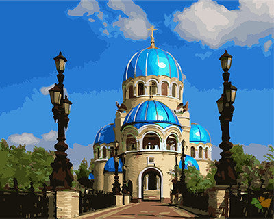 City Paint By Numbers Kits UK GX22469