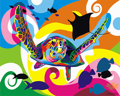 Animal Paint By Numbers Kits UK GX22664