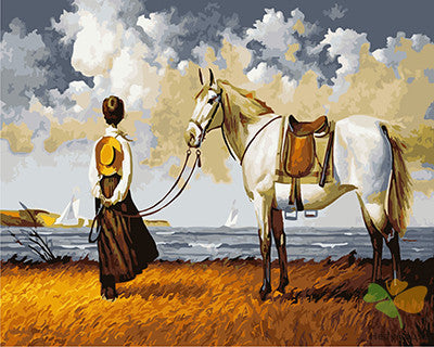 Portrait Paint By Numbers Kits UK GX22671