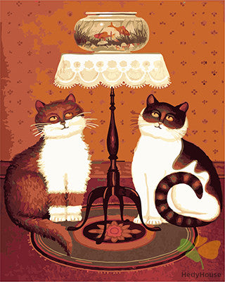 Cat & Dog Paint By Numbers Kits UK GX22672