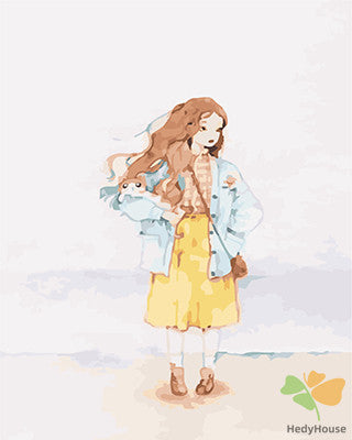 Portrait Paint By Numbers Kits UK GX22686