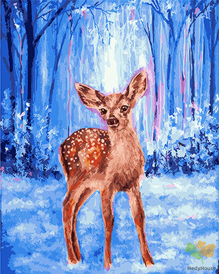 Animal Paint By Numbers Kits UK GX22775