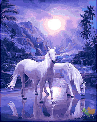 Animal Paint By Numbers Kits UK GX22788