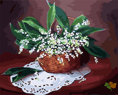 Flower Paint By Numbers Kits UK GX22789