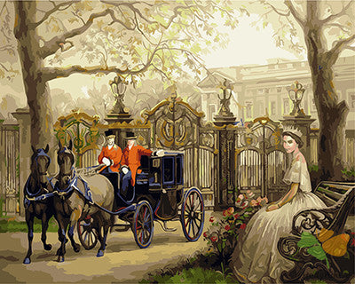 Portrait Paint By Numbers Kits UK GX22840