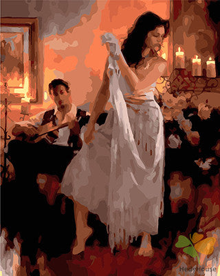 Portrait Paint By Numbers Kits UK GX22863