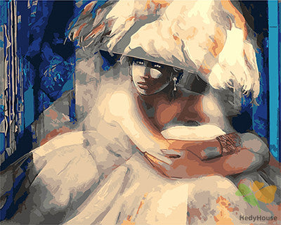 Portrait Paint By Numbers Kits UK GX22885