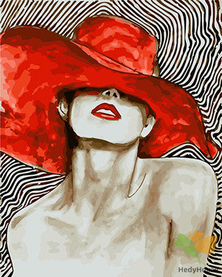 Portrait Paint By Numbers Kits UK GX22899