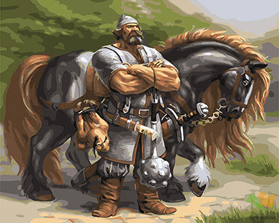 Portrait Paint By Numbers Kits UK GX22905