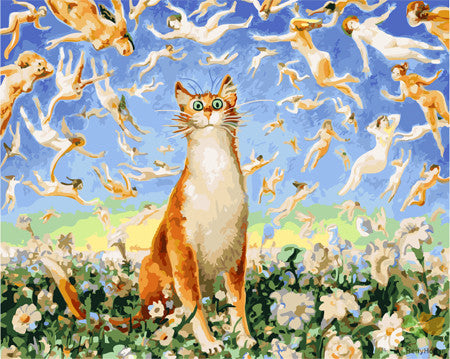 Cartoon Paint By Numbers Kits UK GX22918