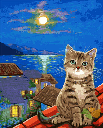 Cat & Dog Paint By Numbers Kits UK GX22942