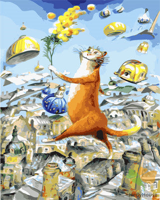 Cat & Dog Paint By Numbers Kits UK GX22948