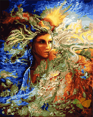 Portrait Paint By Numbers Kits UK GX22984