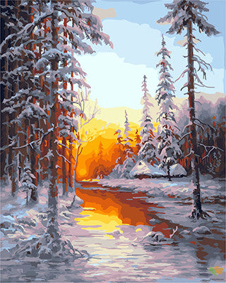 Landscape Paint By Numbers Kits UK GX22997
