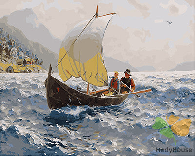Seascape Paint By Numbers Kits UK GX23034