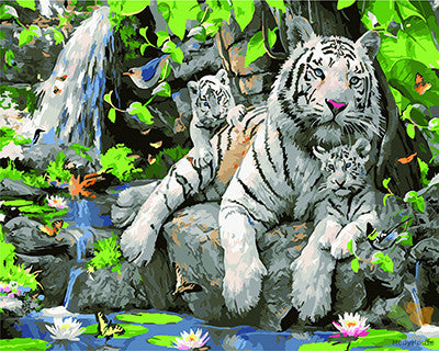 Animal Paint By Numbers Kits UK GX23058