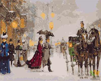 Portrait Paint By Numbers Kits UK GX23144