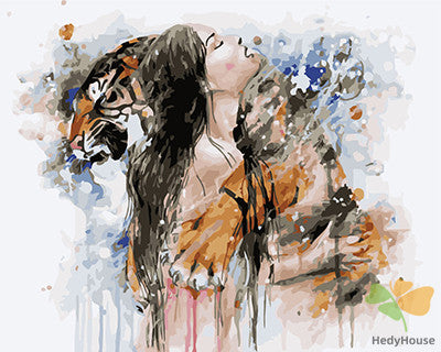 Portrait Paint By Numbers Kits UK GX23196