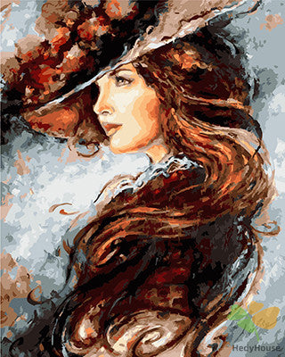 Portrait Paint By Numbers Kits UK GX23206